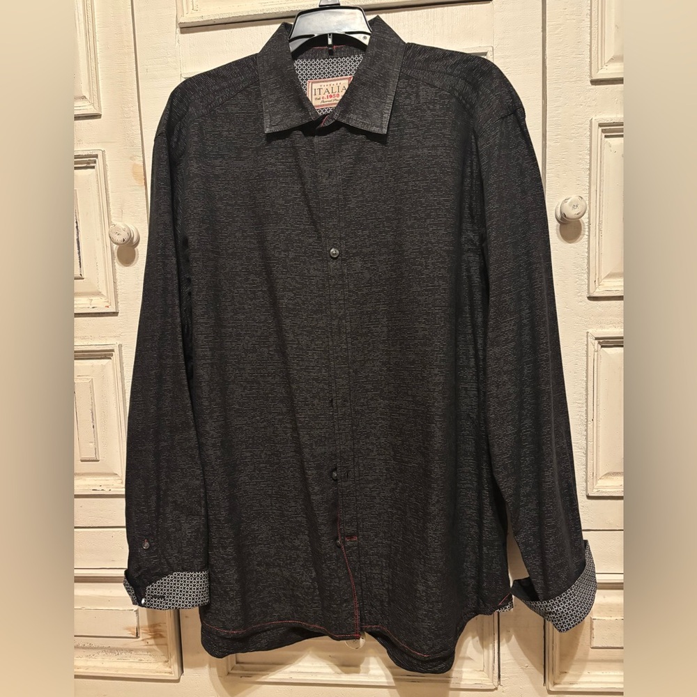 Italia Men’s Button Up Shirt